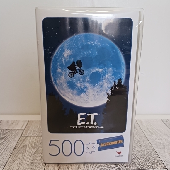 Blockbuster ET  Extra Terrestrial 500 Piece Puzzle New - Picture 1 of 7